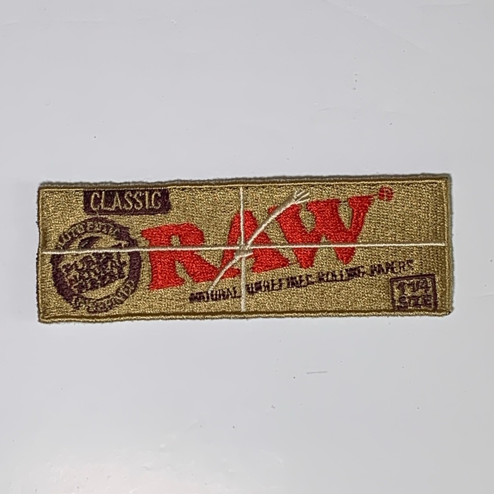 Raw rolling papers patch